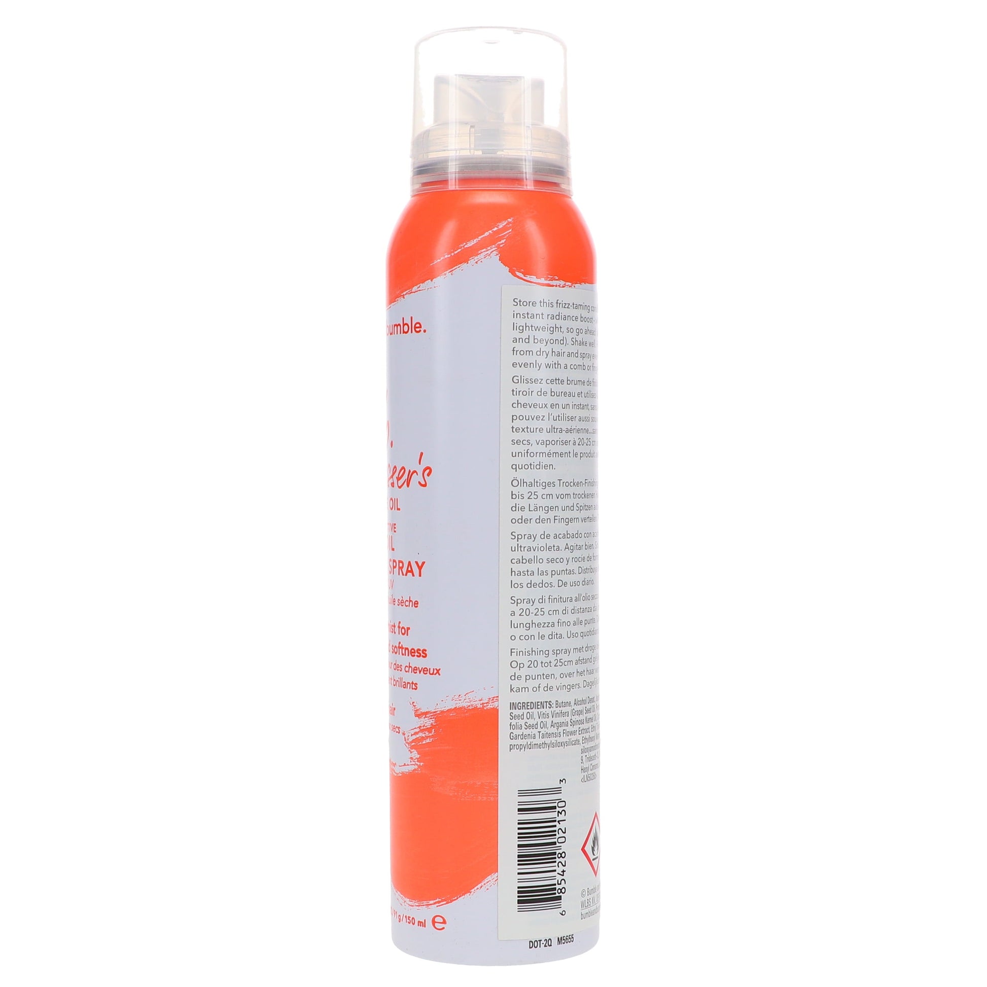 Hairdresser’S Invisible Oil Dry Oil Finishing Spray 3.2 Oz