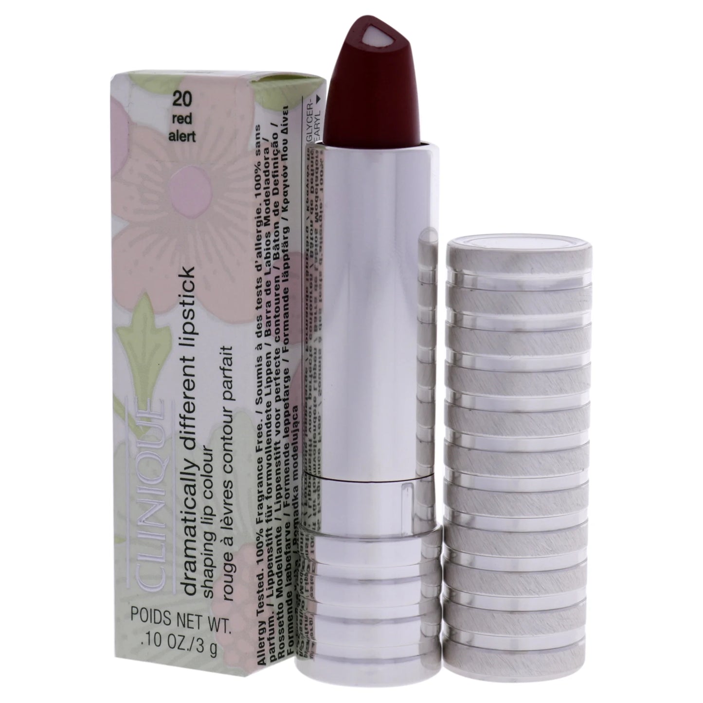 Dramatically Different Shaping Lip Colour - 20 Red Alert, 0.10 Oz Lipstick