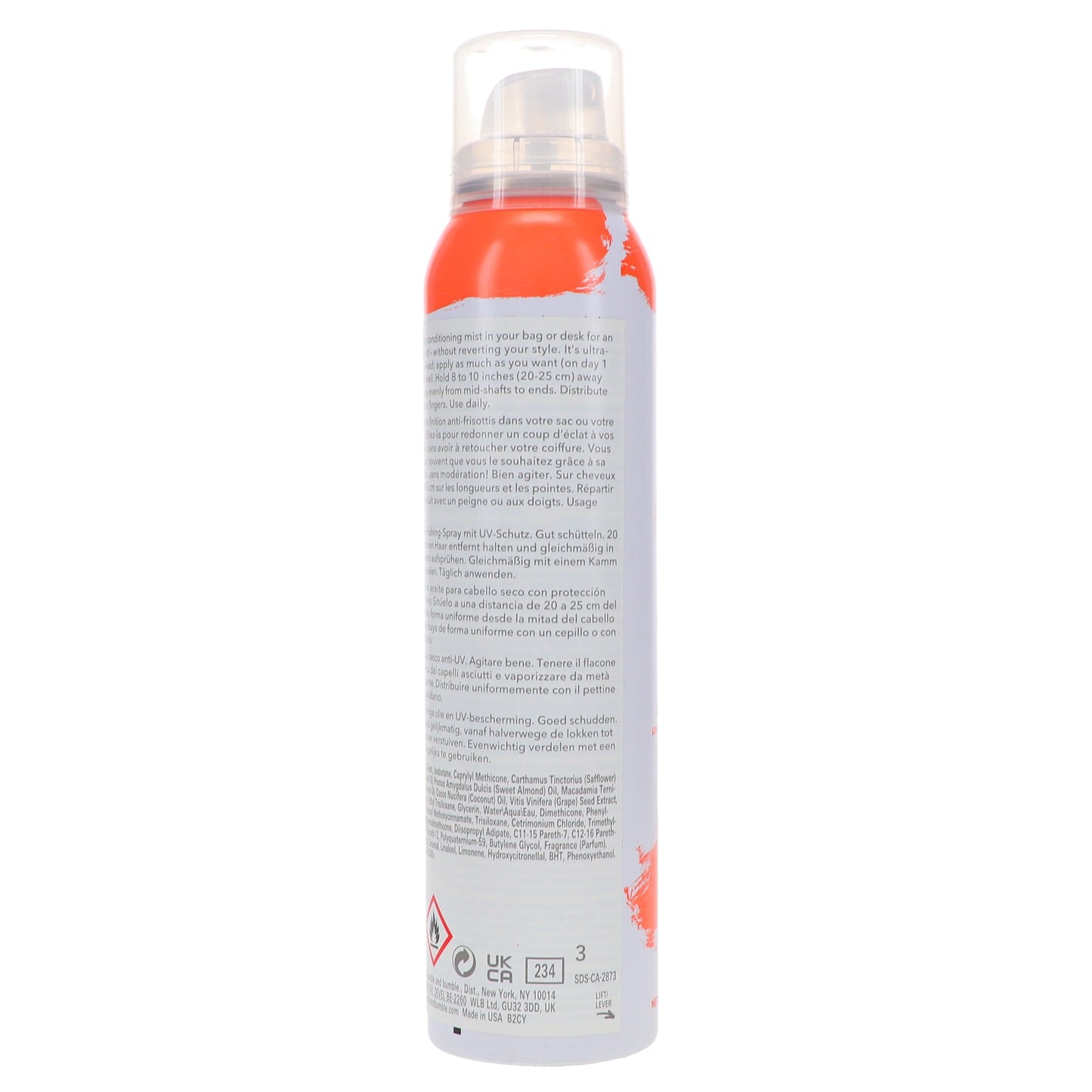 Hairdresser’S Invisible Oil Dry Oil Finishing Spray 3.2 Oz