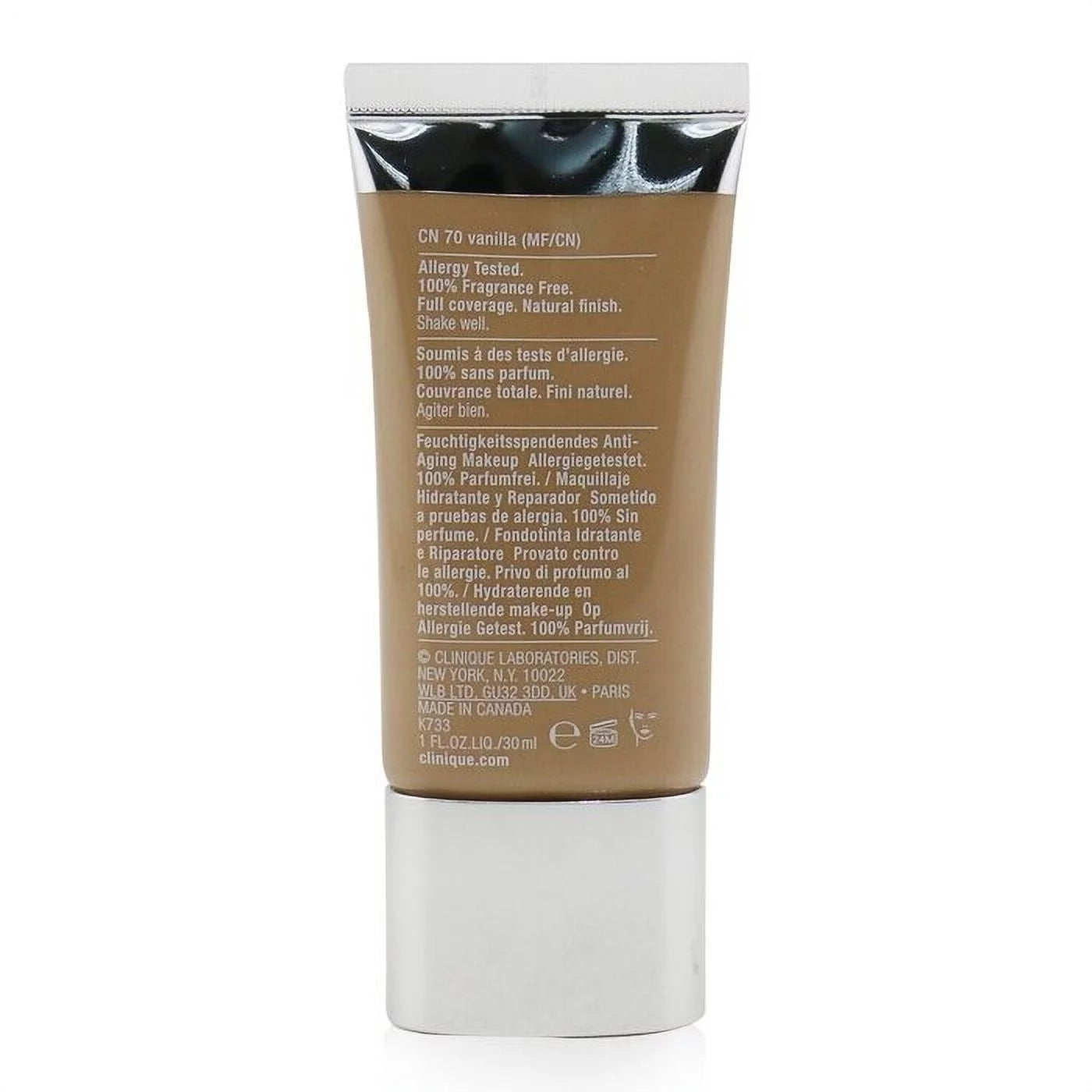 Even Better Refresh Hydrating and Repairing Makeup - CN 70 Vanilla, 1Oz/30Ml