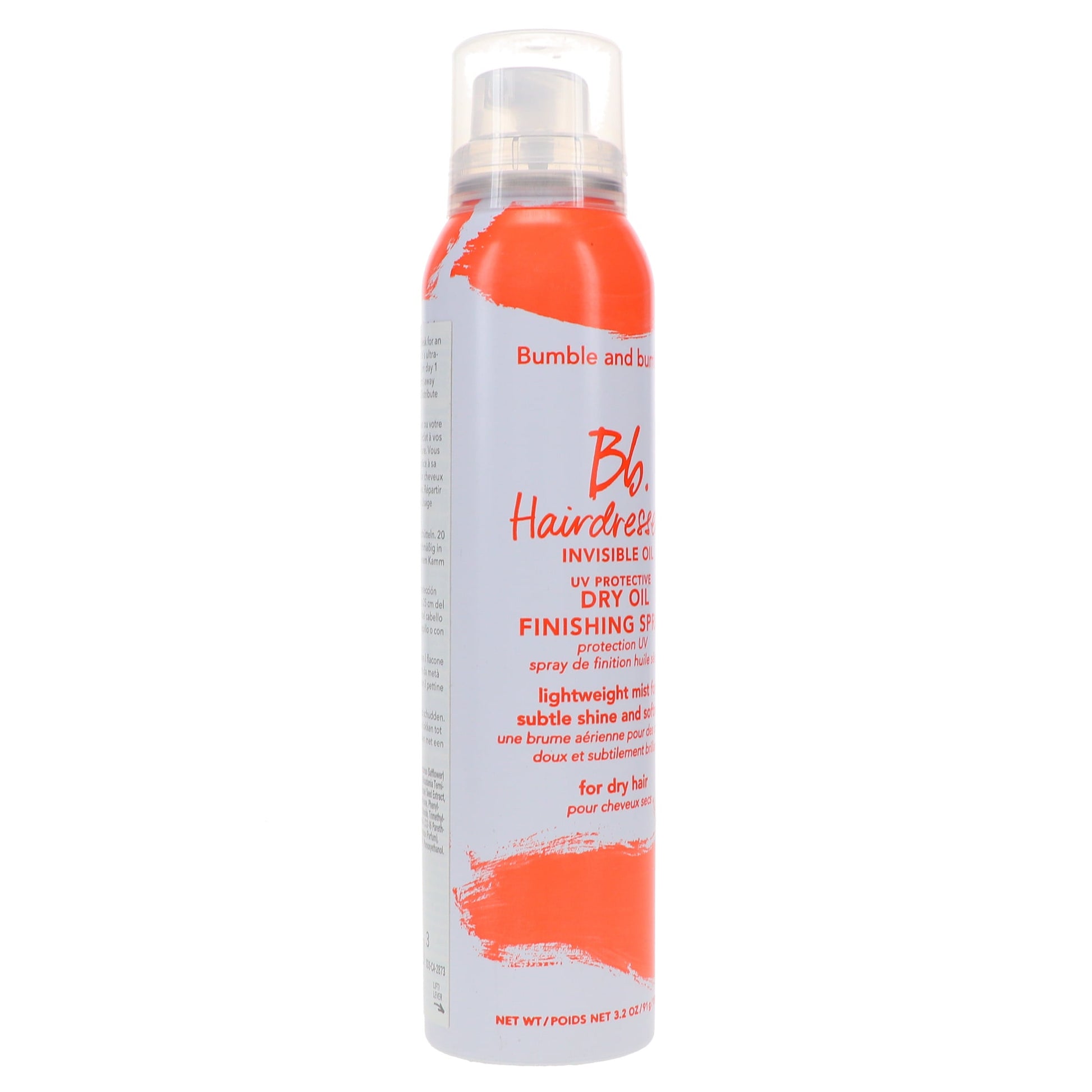 Hairdresser’S Invisible Oil Dry Oil Finishing Spray 3.2 Oz