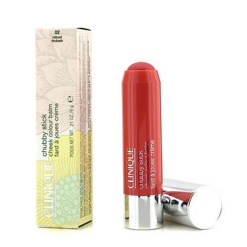 Clinique Chubby Stick Cheek Colour Balm 02 Robust Rhubarb 0.21 Ounce