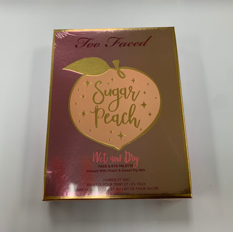 TOO FACED Sugar Peach Wet and Dry Face & Eye Palette